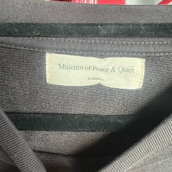 Museum of Peace & Quiet
BLACK COTTON SWEATSHIRT - Picture 4 of 7